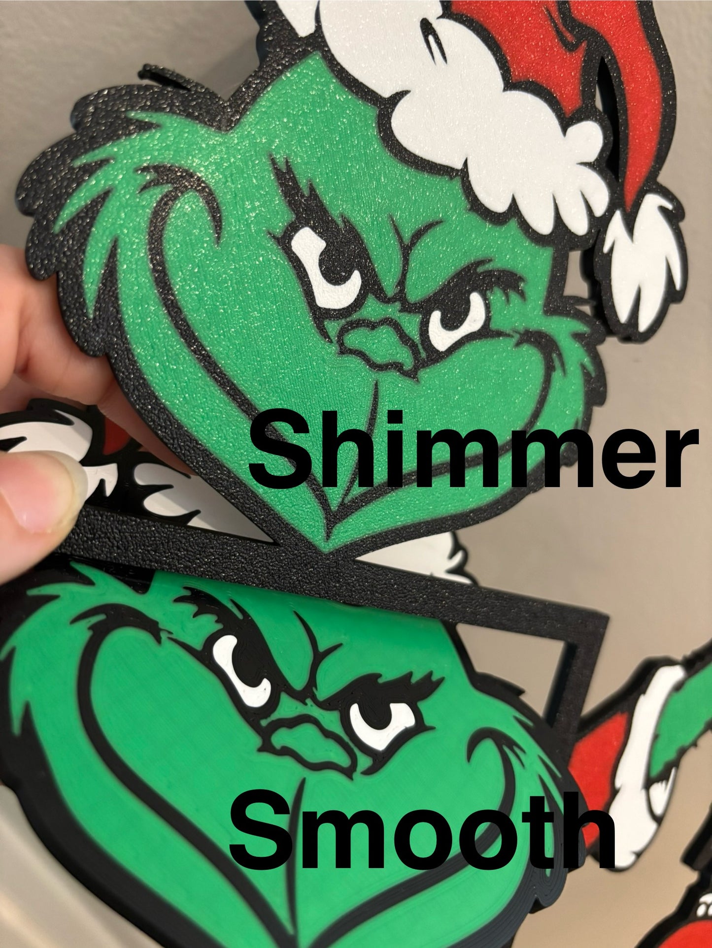 Grinch with Ornament Door Corner