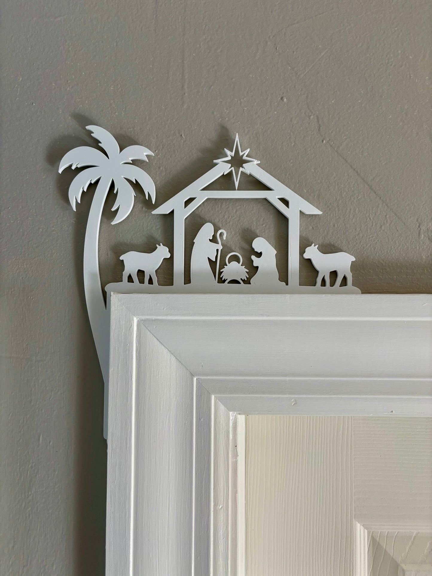Nativity Scene Door Corner