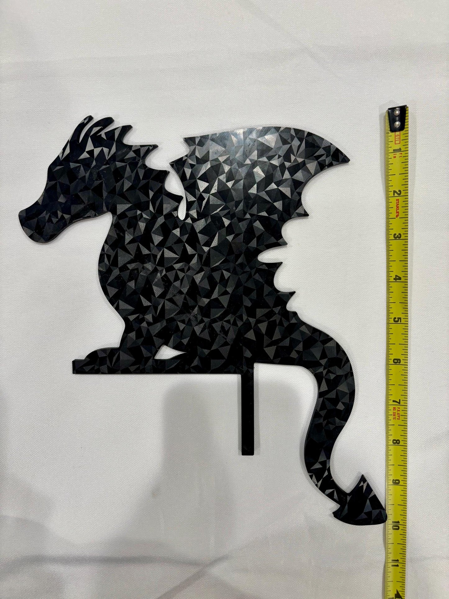 Dragon Door Frame Topper: Rainbow Scale Dragon Decor