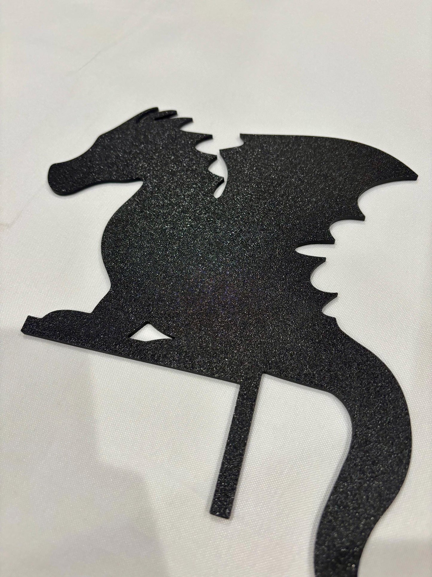 Dragon Door Frame Topper: Rainbow Scale Dragon Decor