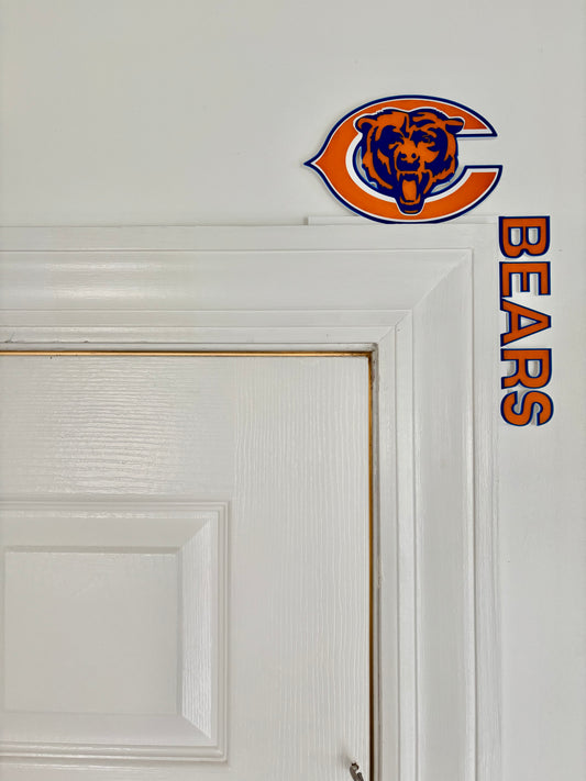 Chicago Bears Door Corner