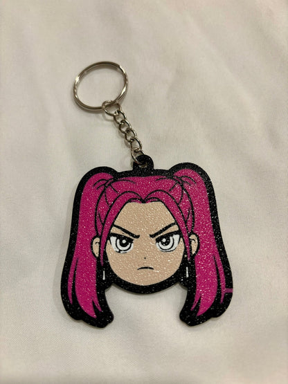 KPop Demon Hunters Keychains, Rumi, Zoey, Mira, Derpy, and more! Great for Party Favors!
