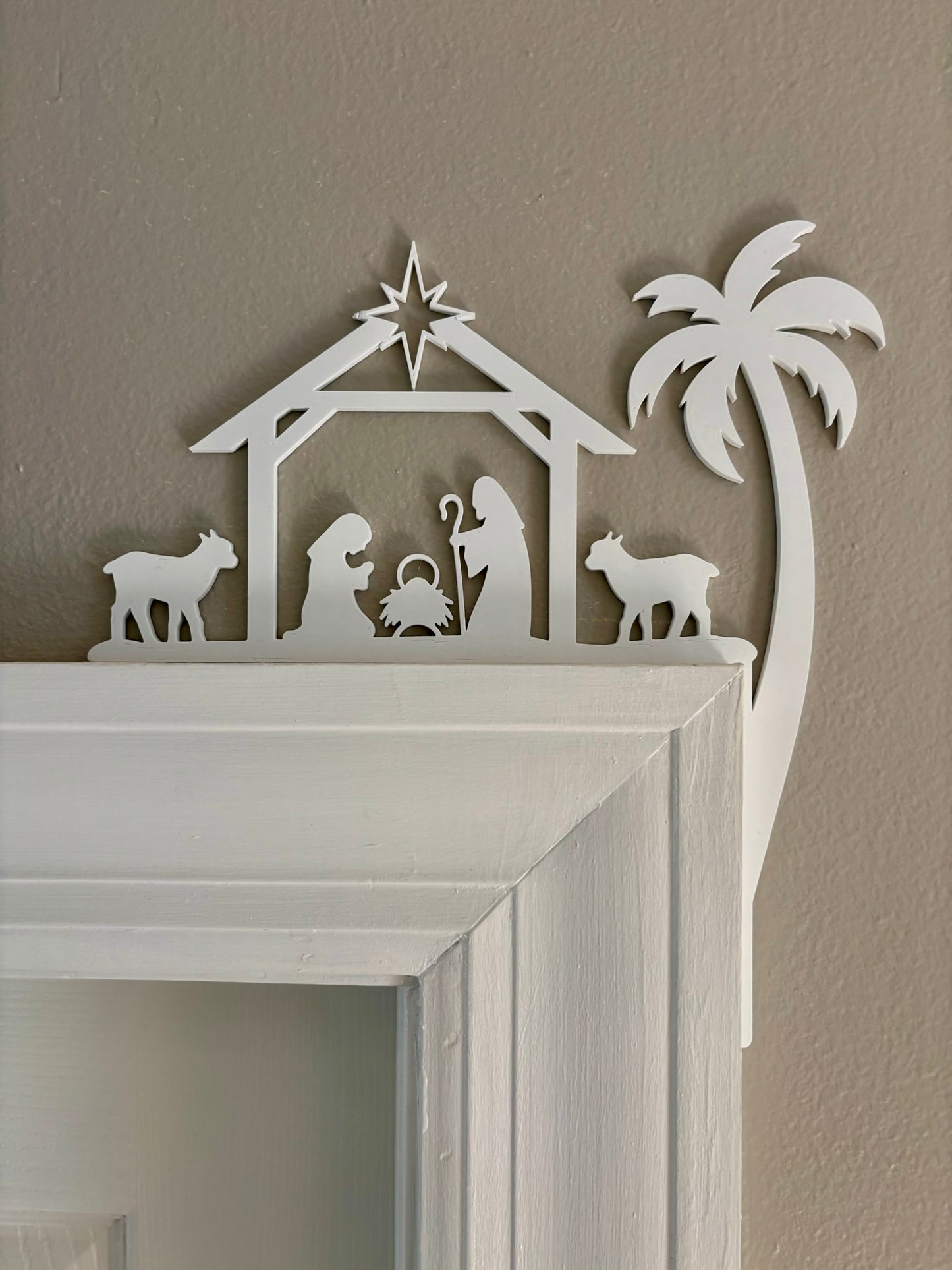 Nativity Scene Door Corner