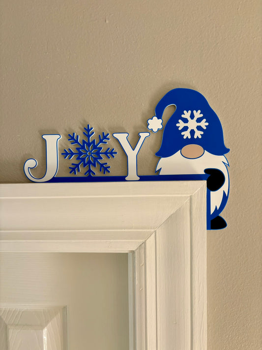 Gnome Joy Door Window Corner Topper