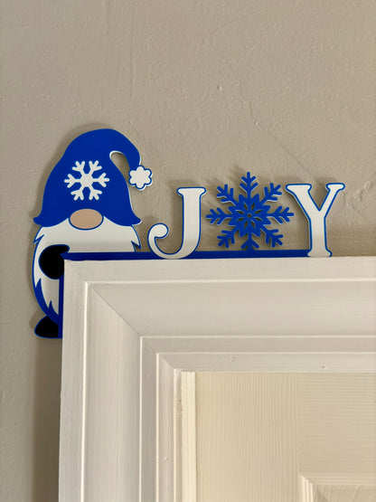Gnome Joy Door Window Corner Topper