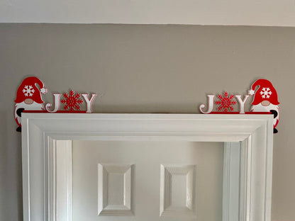 Gnome Joy Door Window Corner Topper