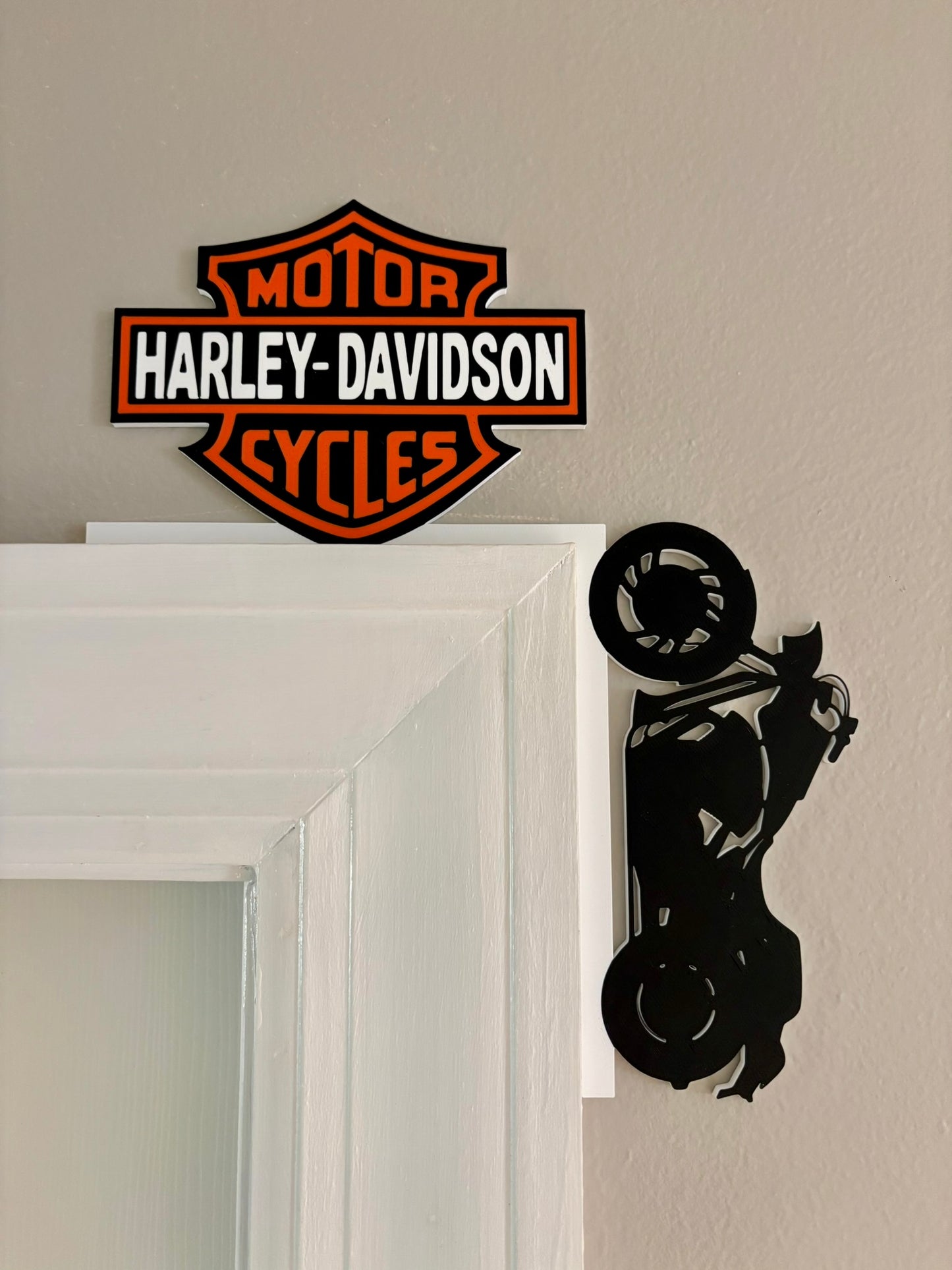 Harley Davidson Door Corner