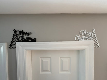 Merry Christmas Door Corner