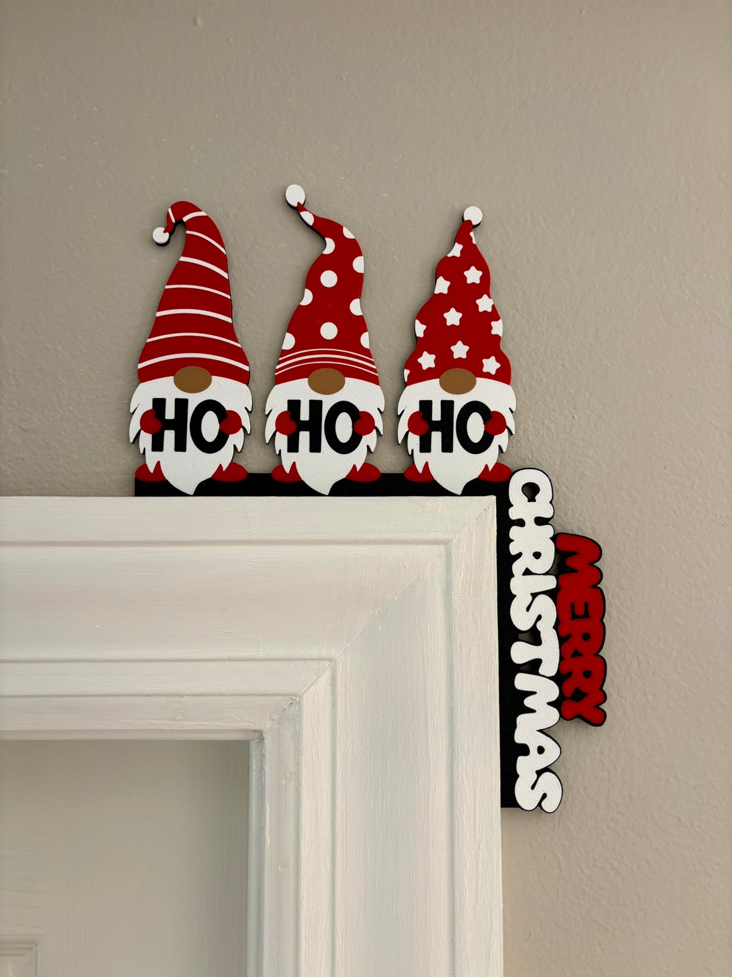 Ho Ho Ho Gnomes Door Corner