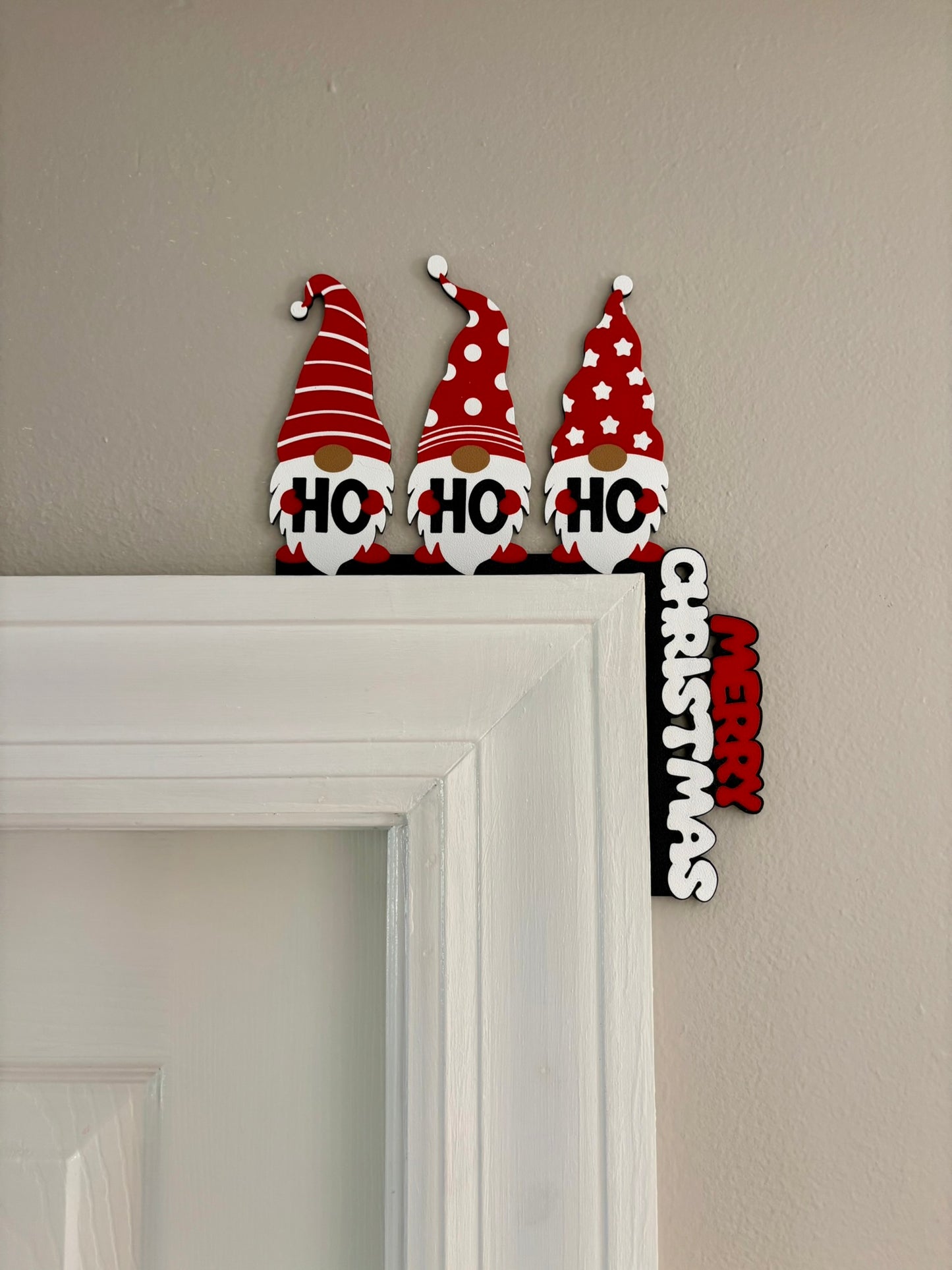 Ho Ho Ho Gnomes Door Corner