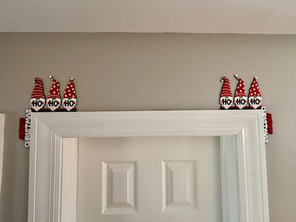 Ho Ho Ho Gnomes Door Corner