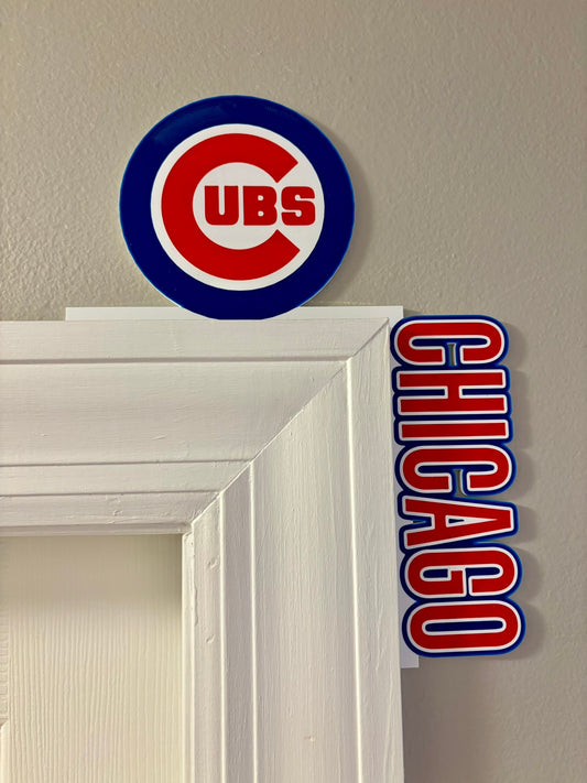 Chicago Cubs Door Corner