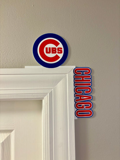 Chicago Cubs Door Corner