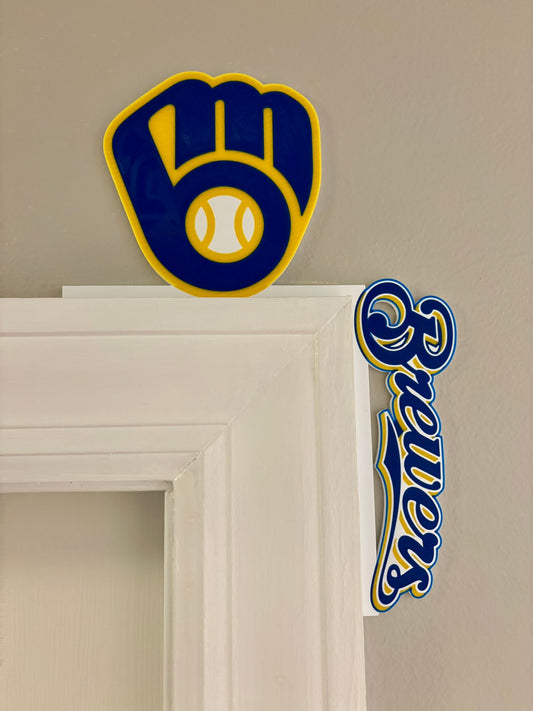 Milwaukee Brewers Door Corner