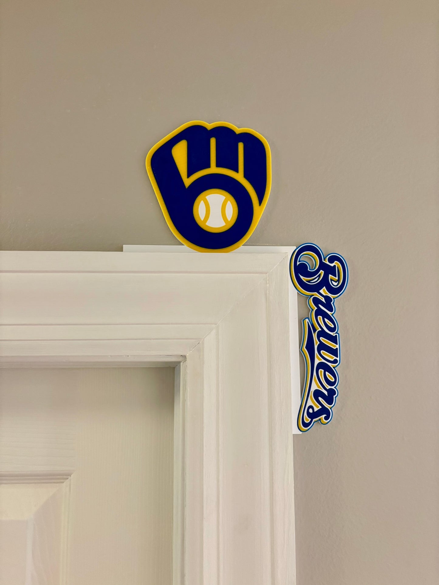 Milwaukee Brewers Door Corner
