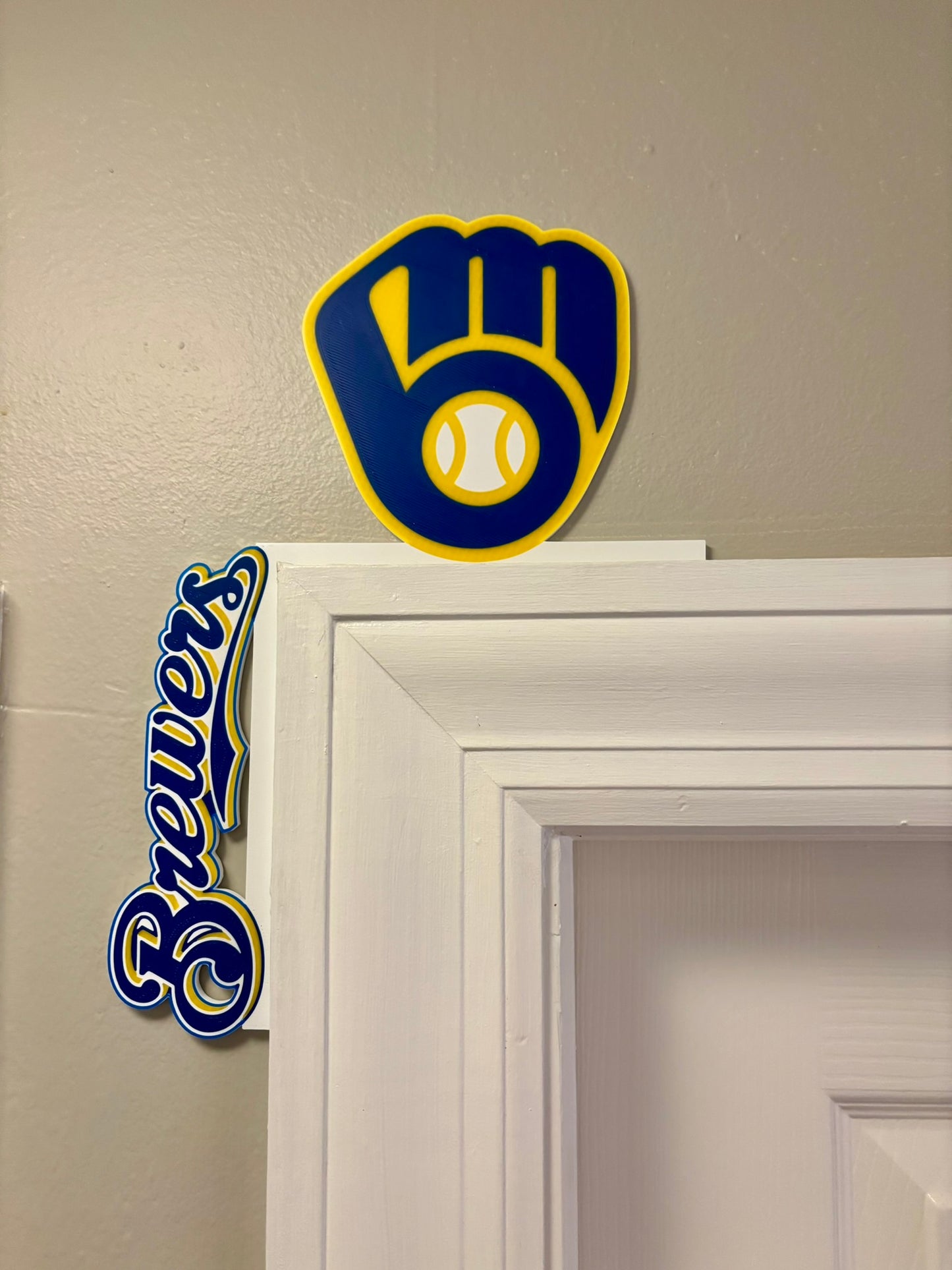 Milwaukee Brewers Door Corner