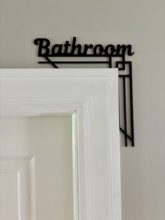 Bathroom Door Corner