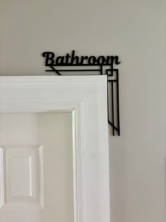 Bathroom Door Corner