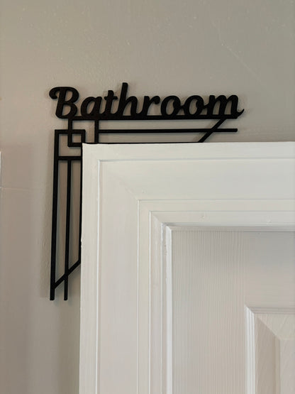 Bathroom Door Corner