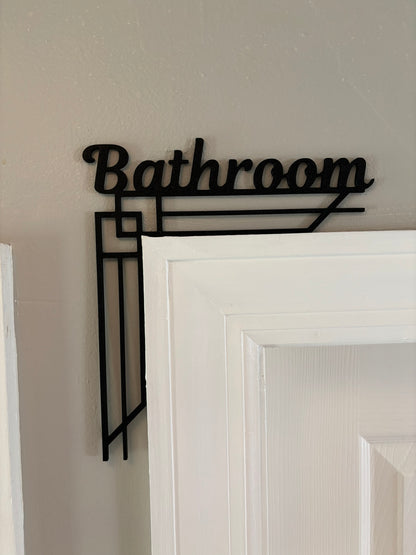 Bathroom Door Corner