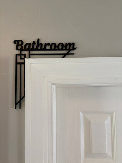 Bathroom Door Corner