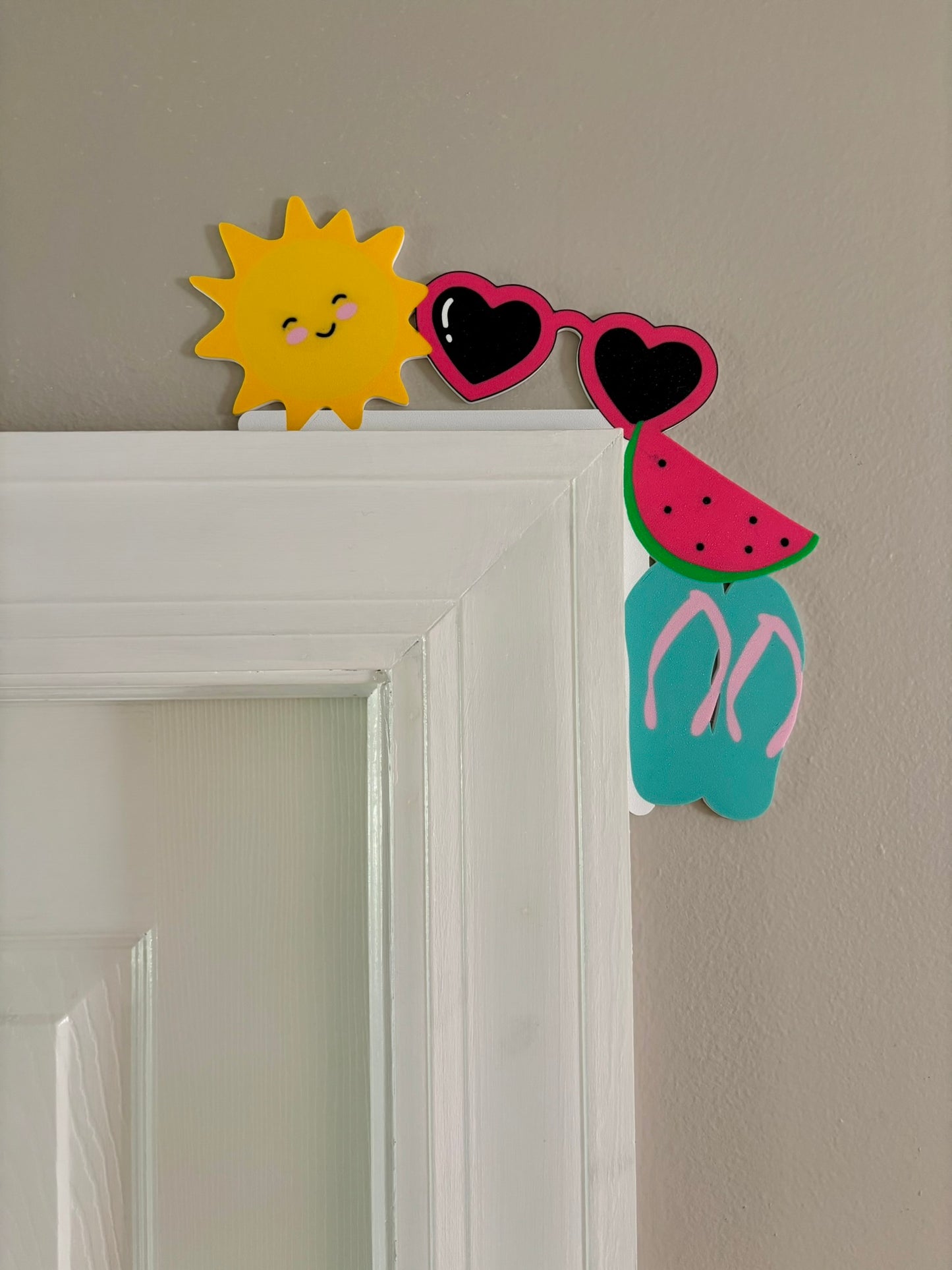 Summer Themed Door Corner