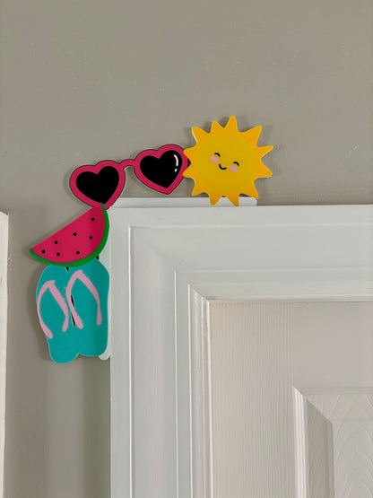 Summer Themed Door Corner