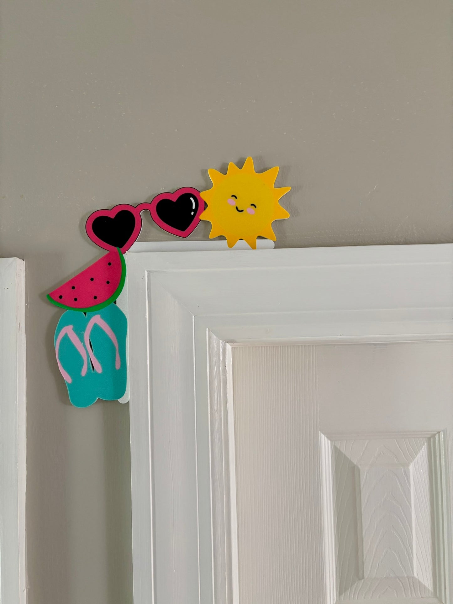 Summer Themed Door Corner