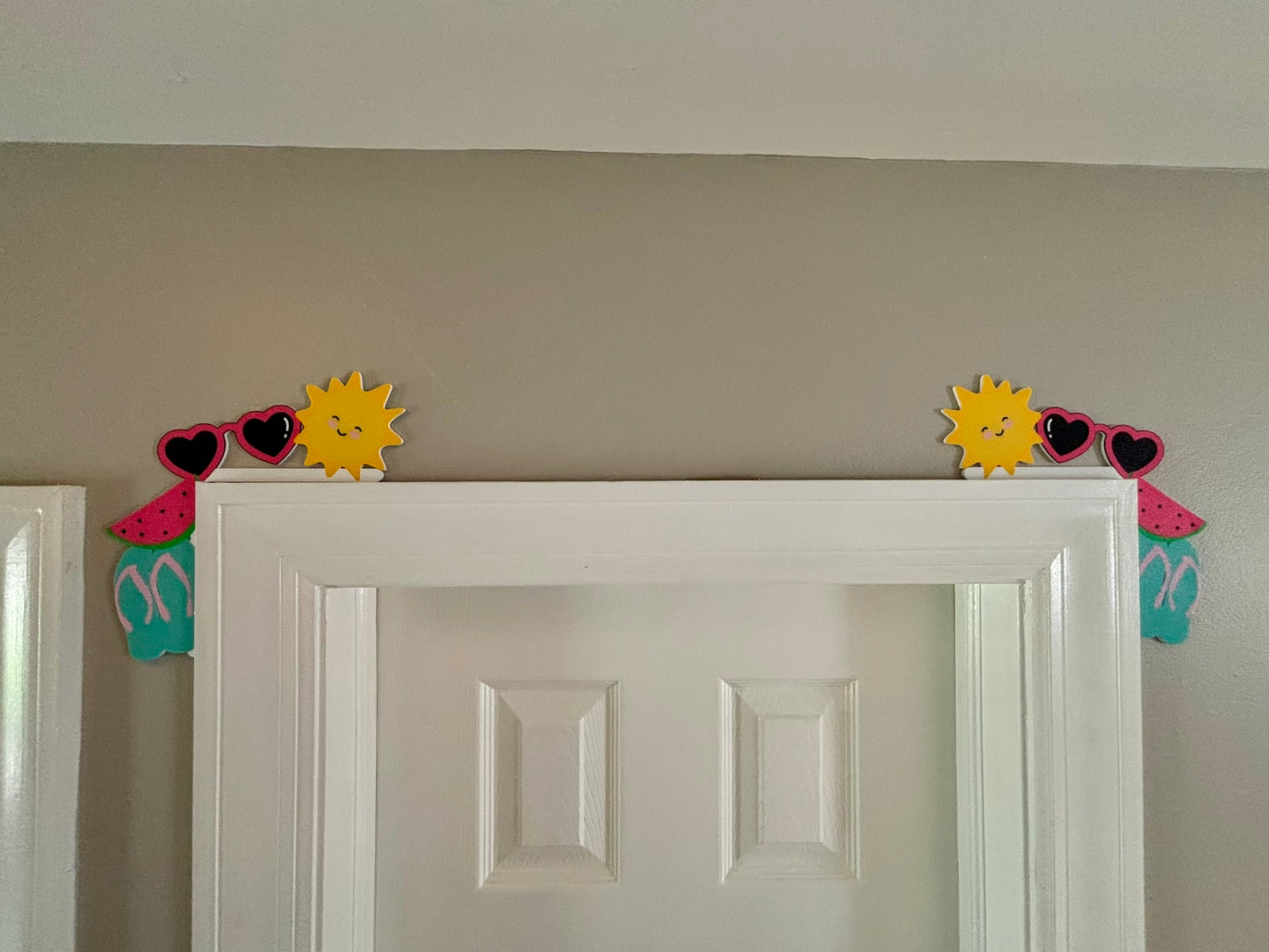 Summer Themed Door Corner