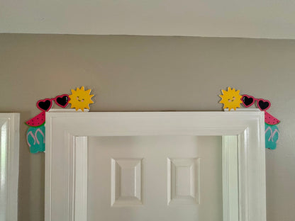 Summer Themed Door Corner