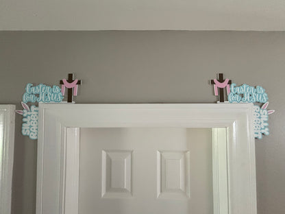 Silly Rabbit Easter Door Corner