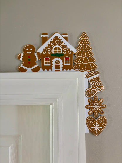 Gingerbread House and Man Door Corner