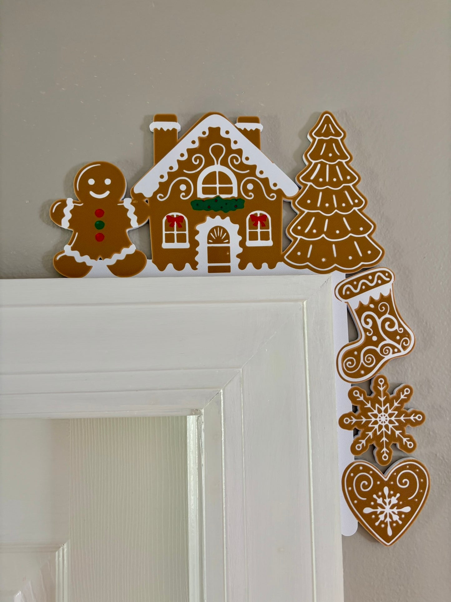 Gingerbread House and Man Door Corner
