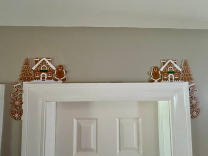 Gingerbread House and Man Door Corner