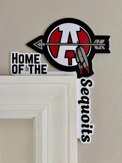 Antioch Sequoits High School Door Corner