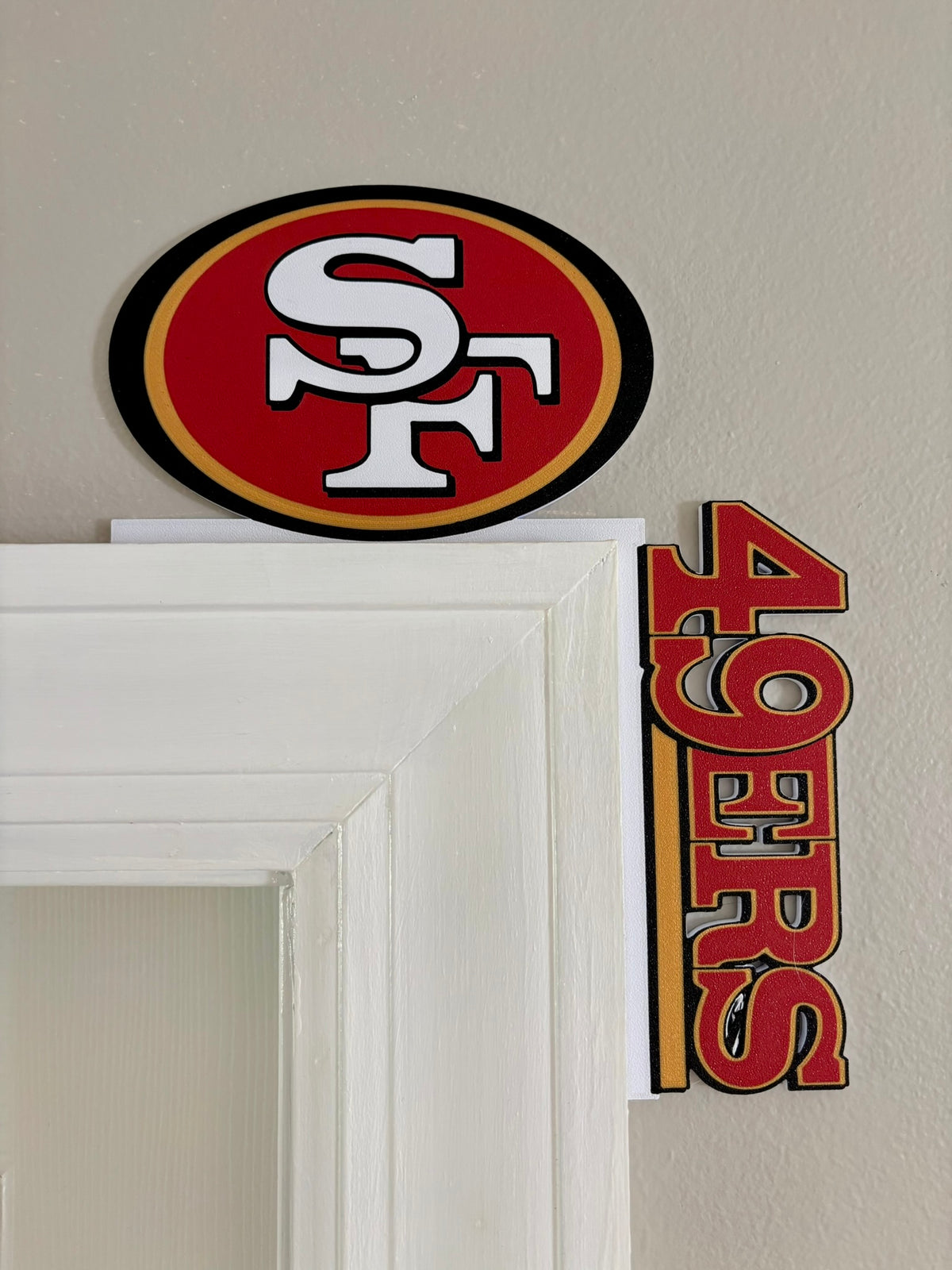 San Francisco 49'ers Door Corner