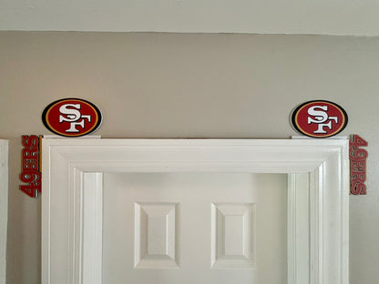 San Francisco 49'ers Door Corner