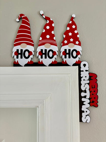 Ho Ho Ho Gnomes Door Corner