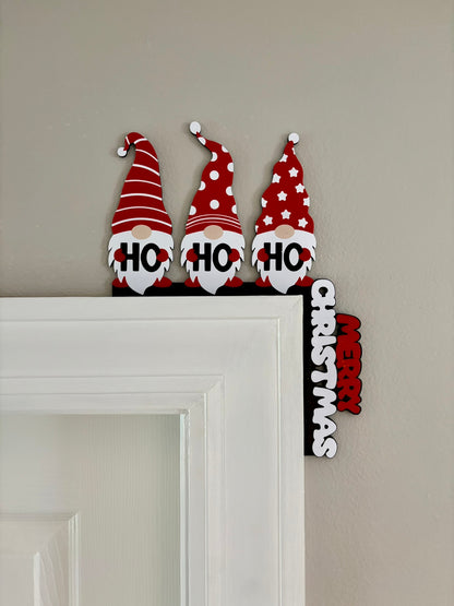 Ho Ho Ho Gnomes Door Corner