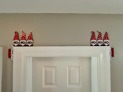 Ho Ho Ho Gnomes Door Corner