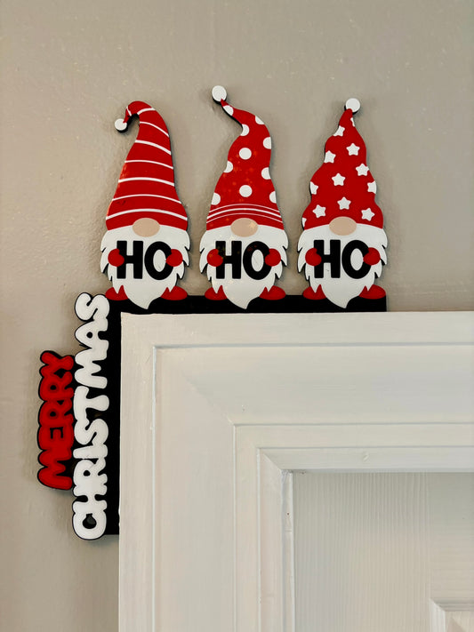 Ho Ho Ho Gnomes Door Corner
