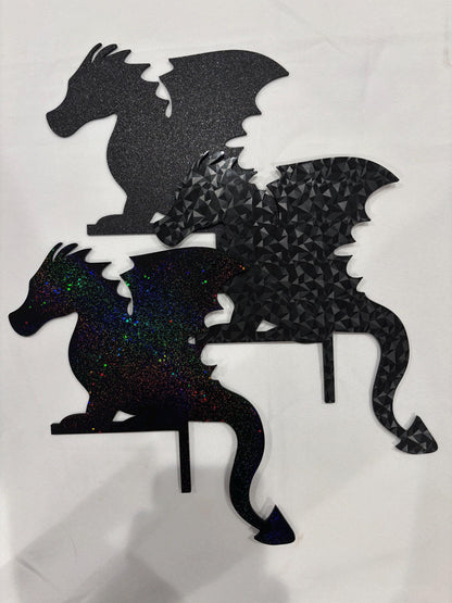 Dragon Door Frame Topper: Rainbow Scale Dragon Decor