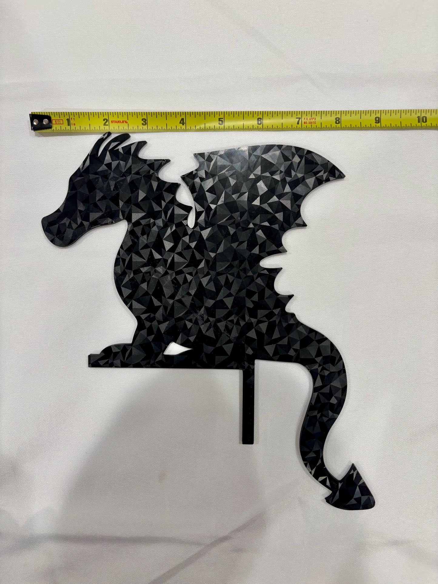 Dragon Door Frame Topper: Rainbow Scale Dragon Decor