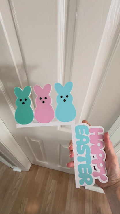 Peeps Happy Easter Door Corner