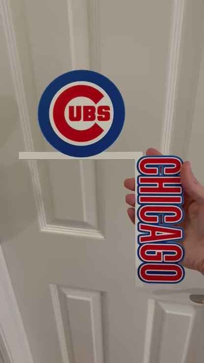 Chicago Cubs Door Corner
