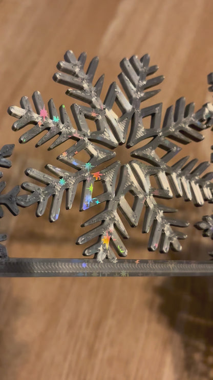 Snowflakes Door Corner