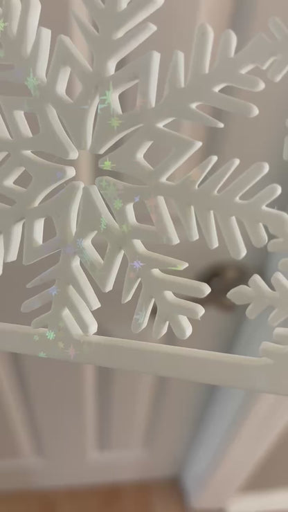 Snowflakes Door Corner