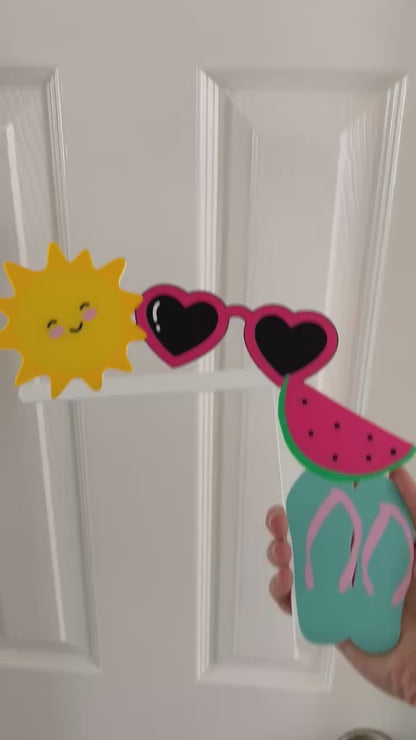 Summer Themed Door Corner