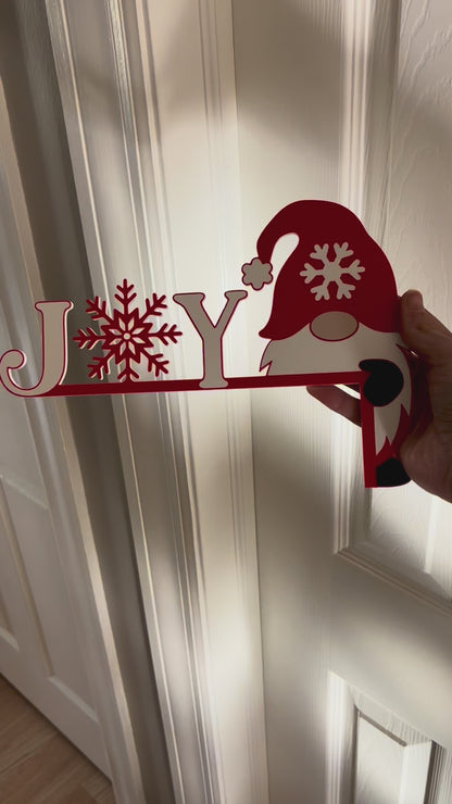 Gnome Joy Door Window Corner Topper